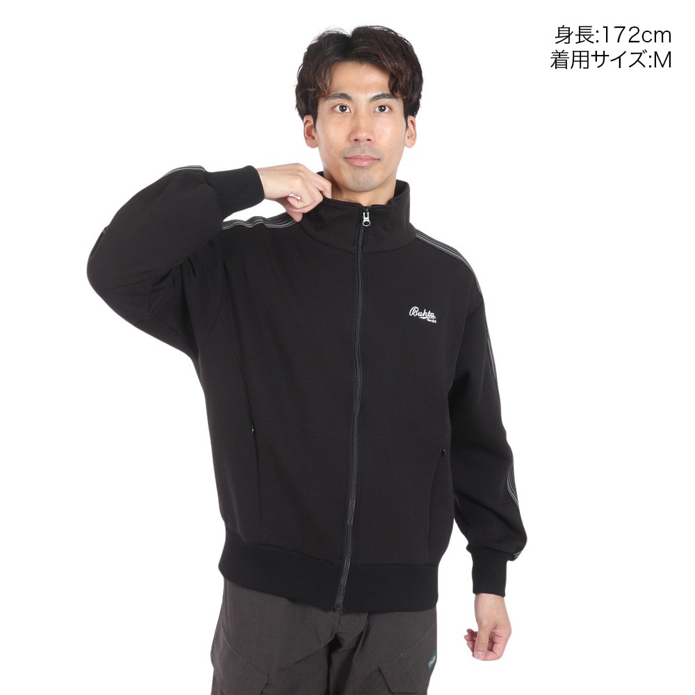 バクタ（BUKTA）（メンズ）トラックジャケット BU2345801 19 BLACK