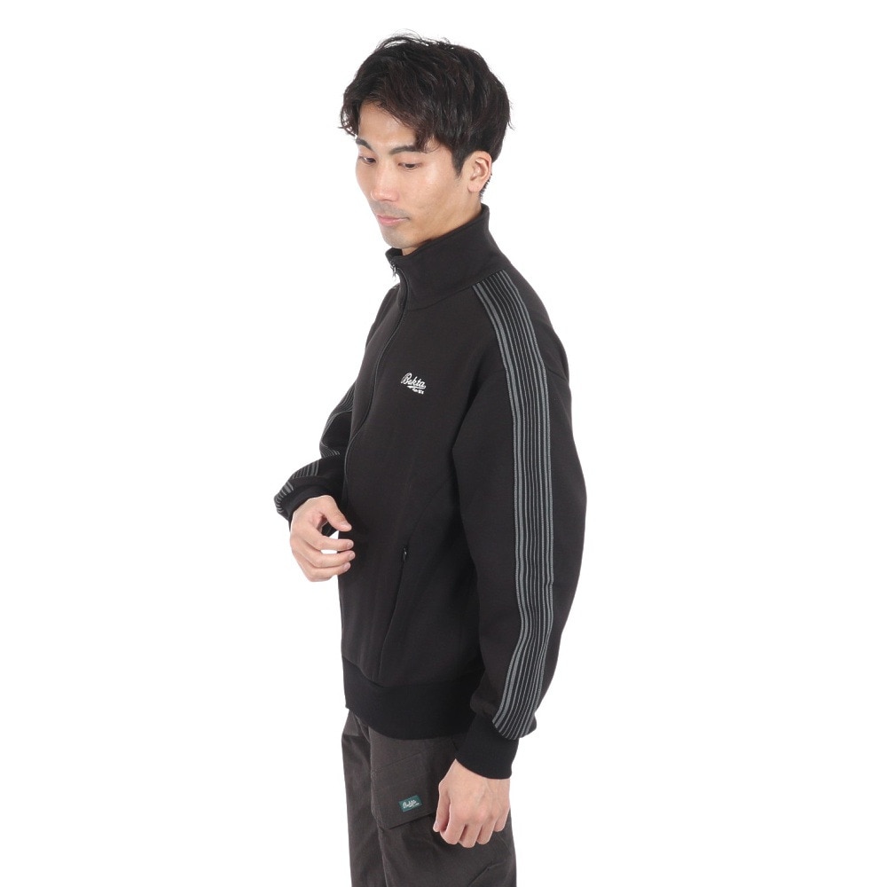 バクタ（BUKTA）（メンズ）トラックジャケット BU2345801 19 BLACK