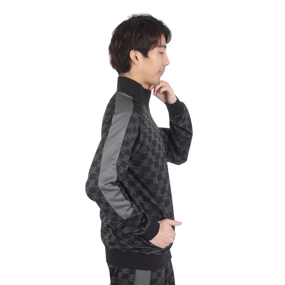 プーマ（PUMA）（メンズ）トラックジャケット ジャージ CORE HERITAGE モノグラム  680697 01 BLK
