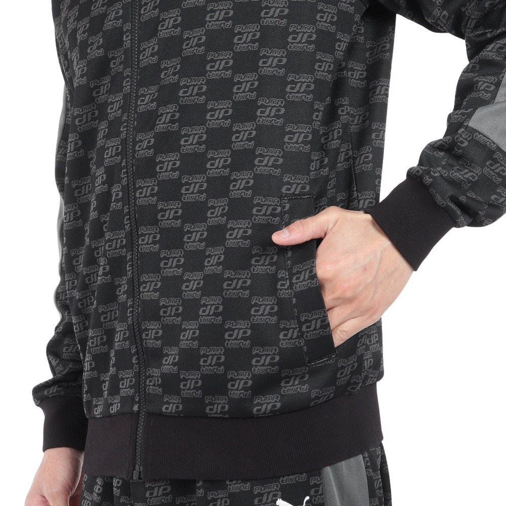 プーマ（PUMA）（メンズ）トラックジャケット ジャージ CORE HERITAGE モノグラム  680697 01 BLK