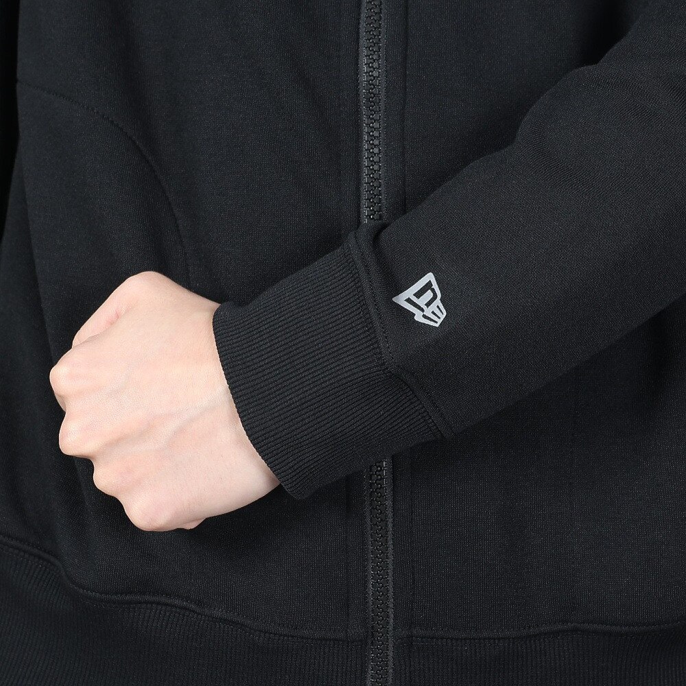 ニューエラ（NEW ERA）（メンズ、レディース）ドライスウェット フルジップフーディー ロゴテープ 14122009