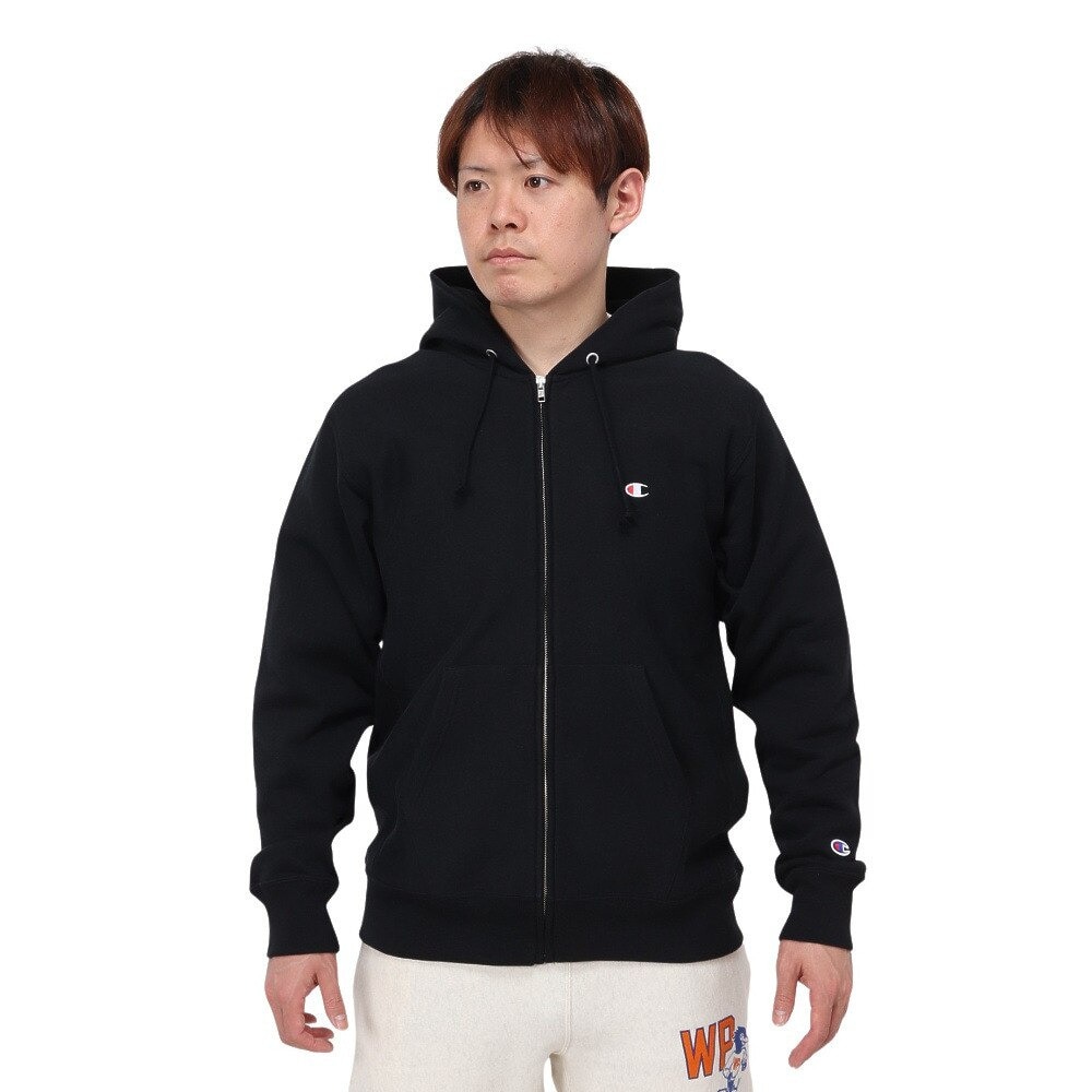 チャンピオン-ヘリテイジ（CHAMPION-HERITAGE）（メンズ）リバースウィーブ ジップフーデット スウェットシャツ C3-Z102 09A