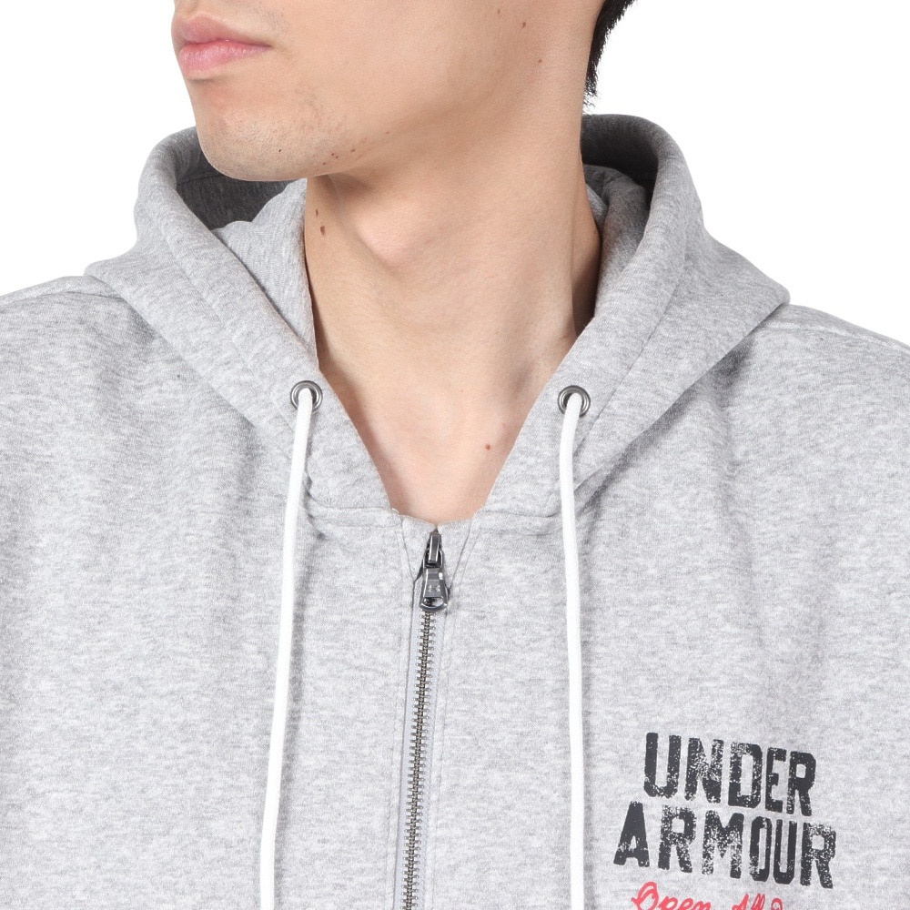 アンダーアーマー（UNDER ARMOUR）（メンズ）IconFlc 24/7 フルジップジャケット 1386566 011
