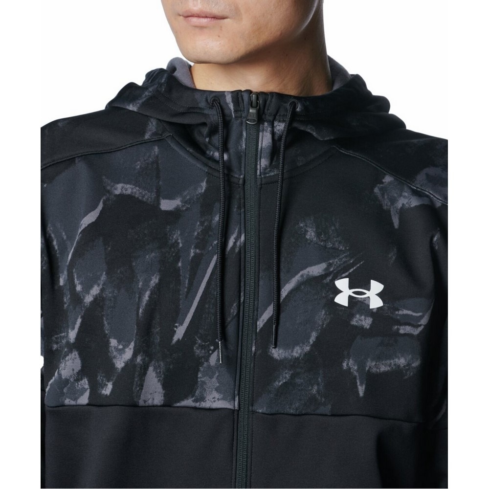 アンダーアーマー（UNDER ARMOUR）（メンズ）アーマーフリース ノベルティ フルジップ フーディー 1388228 001