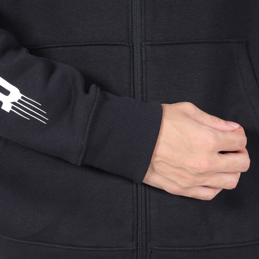 アンダーアーマー（UNDER ARMOUR）（メンズ）ライバルフリース グリッチ フルジップ フーディー 1390301 001