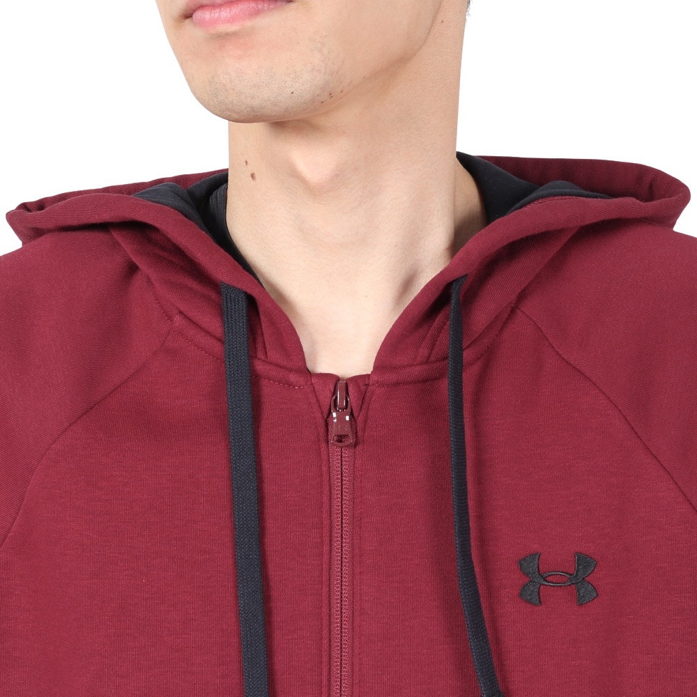 アンダーアーマー（UNDER ARMOUR）（メンズ）ライバルフリース グリッチ フルジップ フーディー 1390301 625