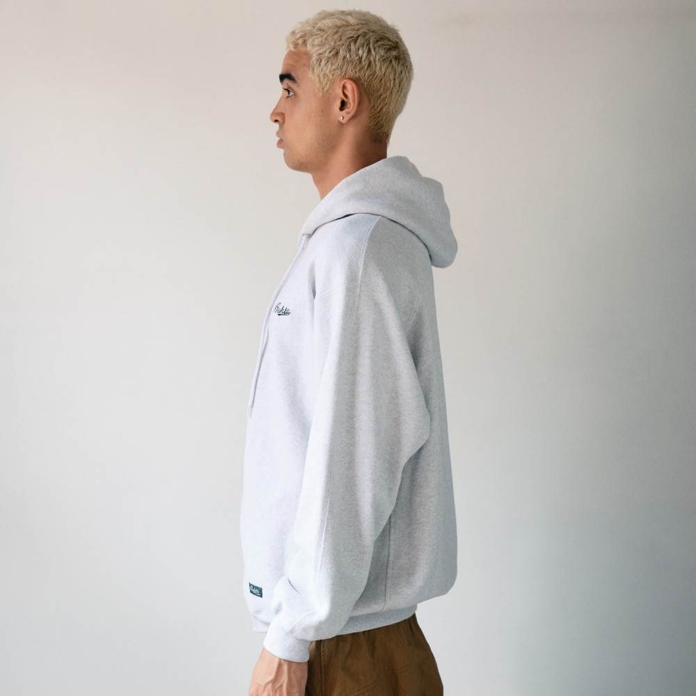 バクタ（BUKTA）（メンズ）ヘビーOZ裏起毛スプリットラグランパーカー BU2415804 15 GRAY