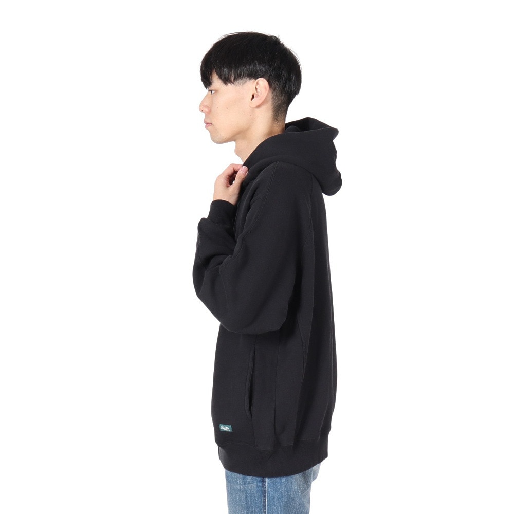 バクタ（BUKTA）（メンズ）ヘビーOZ 裏起毛 ラグランパーカー BU2415804:19:BLACK