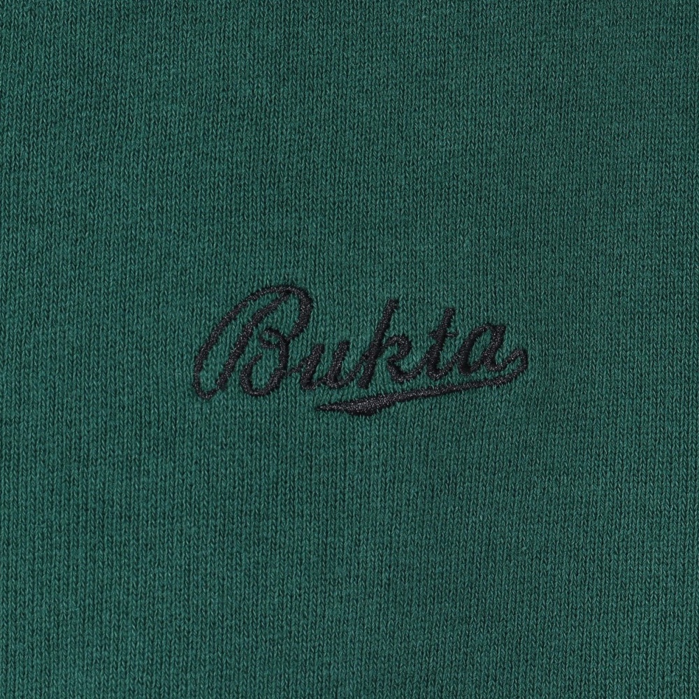 バクタ（BUKTA）（メンズ）ヘビーOZ裏起毛スプリットラグランパーカー BU2415804:65:GREEN