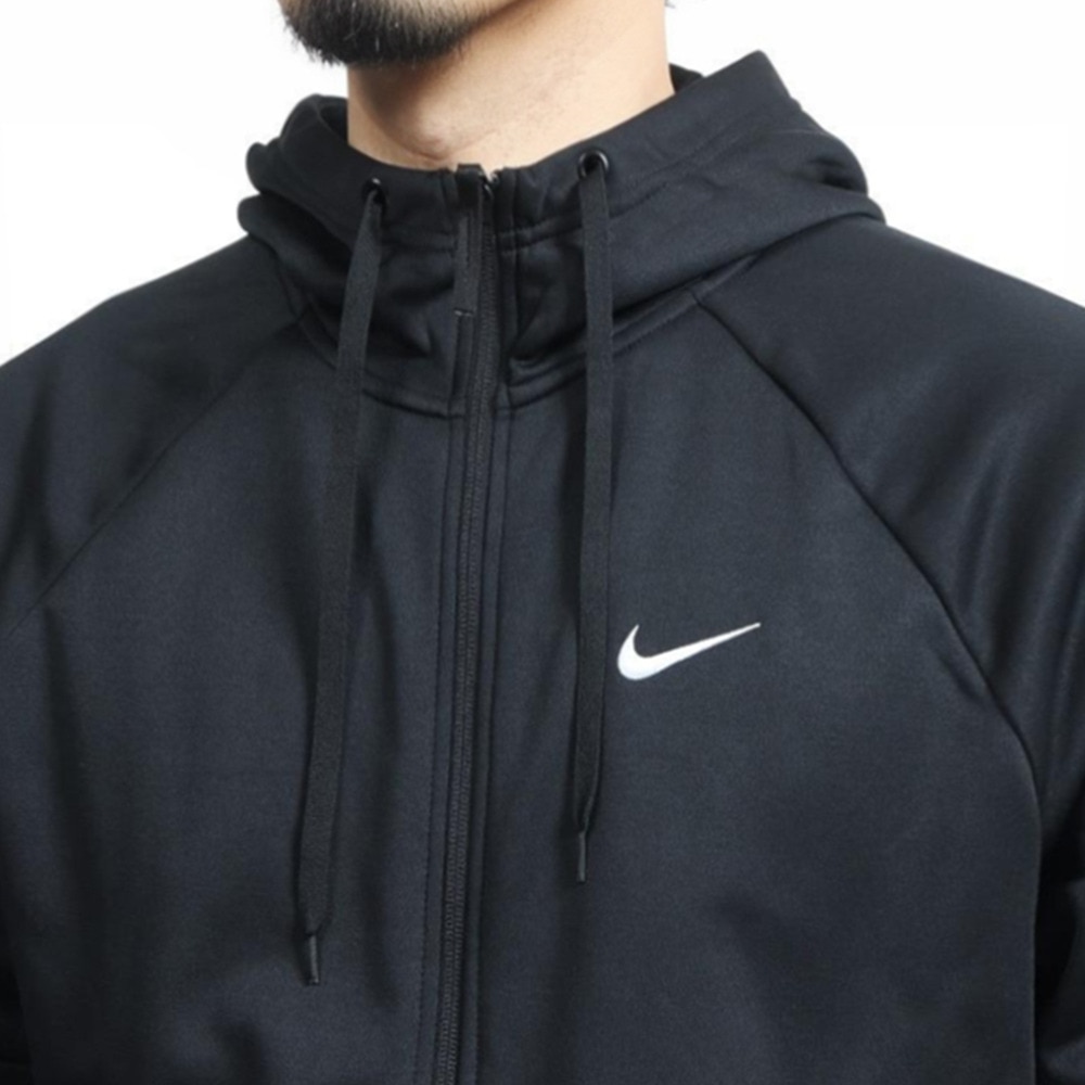 ナイキ（NIKE）（メンズ）サーマフィット フルジップ フィットネスパーカー DQ4831-010 ブラック