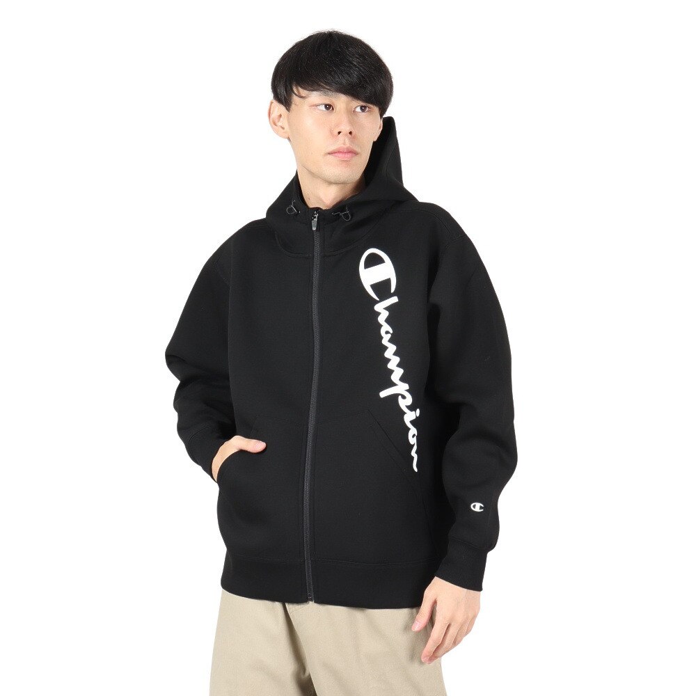 チャンピオン（CHAMPION）（メンズ）ジップフード スウェットシャツ C3-AS102 090