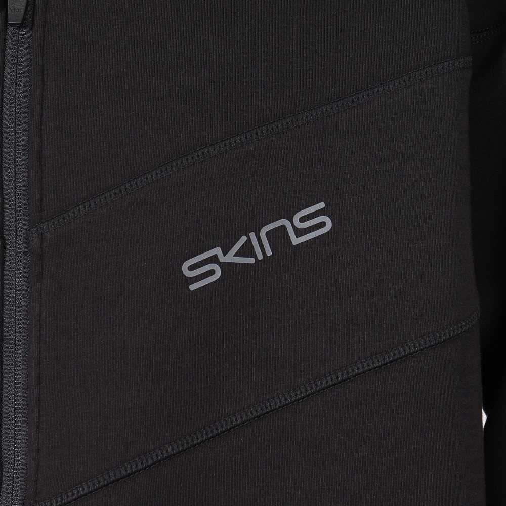 スキンズ（SKINS）（メンズ）アクティブウェア テックダンボールニットブルゾン 184-52912-019