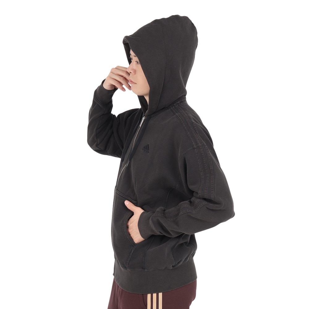 アディダス（adidas）（メンズ、レディース）WASH スウェット フルジップフーディ KSA12-JP4613