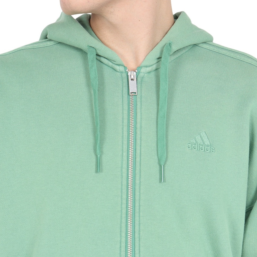 アディダス（adidas）（メンズ、レディース）WASH スウェット フルジップフーディ KSA12-JP4614
