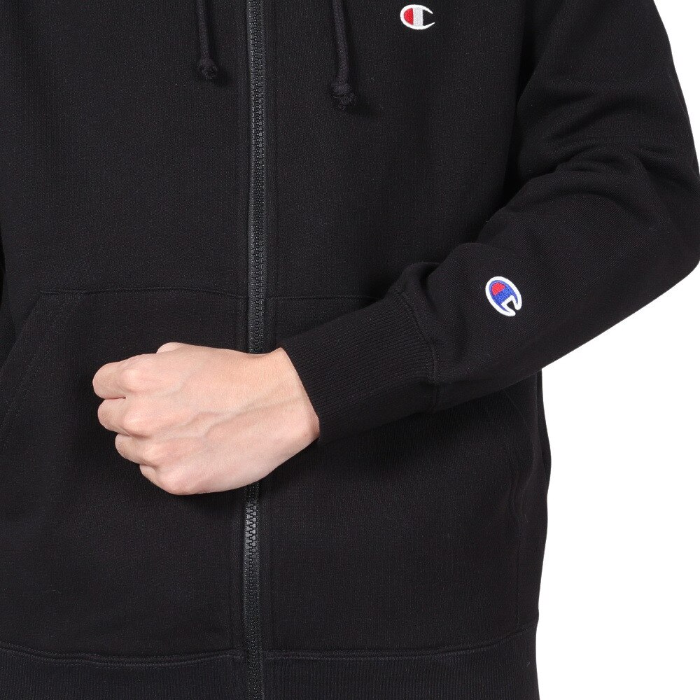 チャンピオン-ヘリテイジ（CHAMPION-HERITAGE）（メンズ）ベーシック ジップフーデッド スウェットシャツ C3-Y137 090