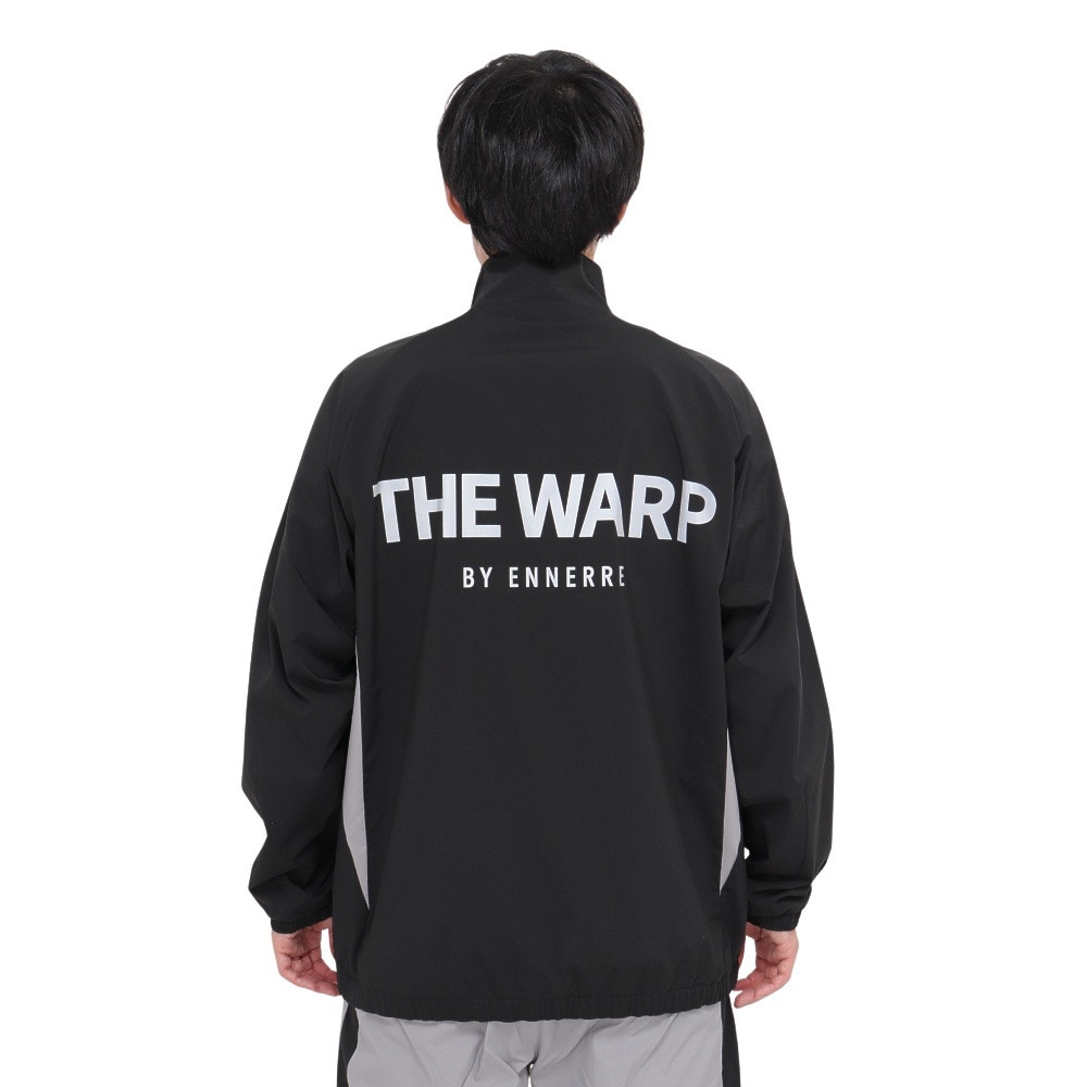 ザ・ワープ・バイ・エネーレ（The Warp By Ennerre）（メンズ）ウォームアップフルジップジャケット WB3SJY05 BLK