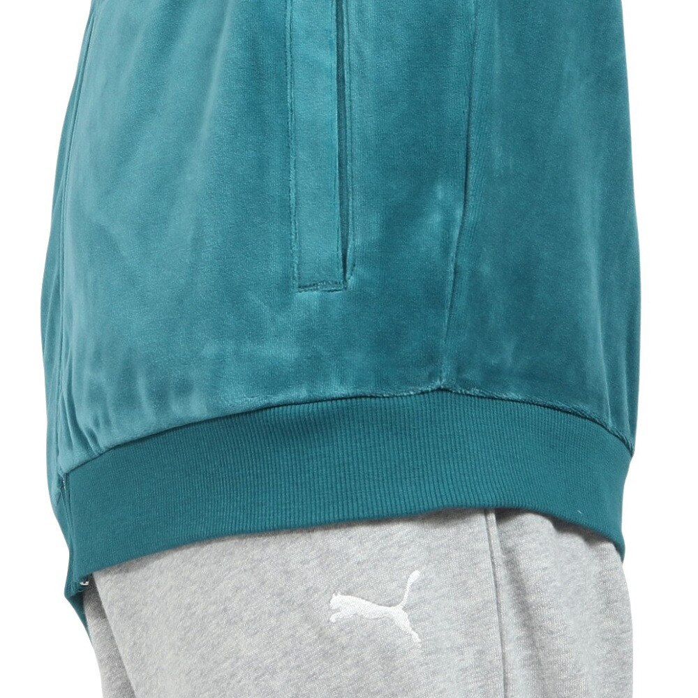 プーマ（PUMA）（メンズ）GV ベロア ジャケット 685384 22 GRN