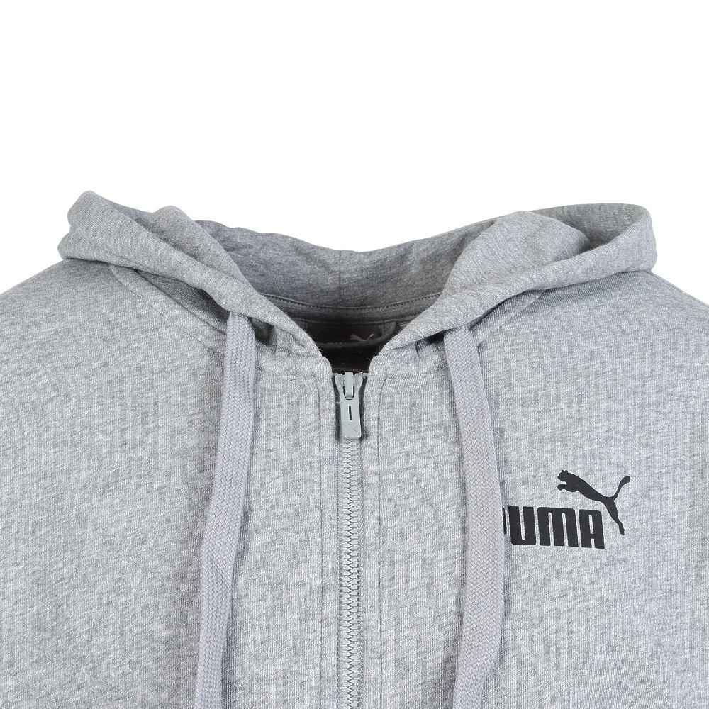 プーマ（PUMA）（メンズ）POWER グラフィック フルジップ フーディー 684218 03 GRY