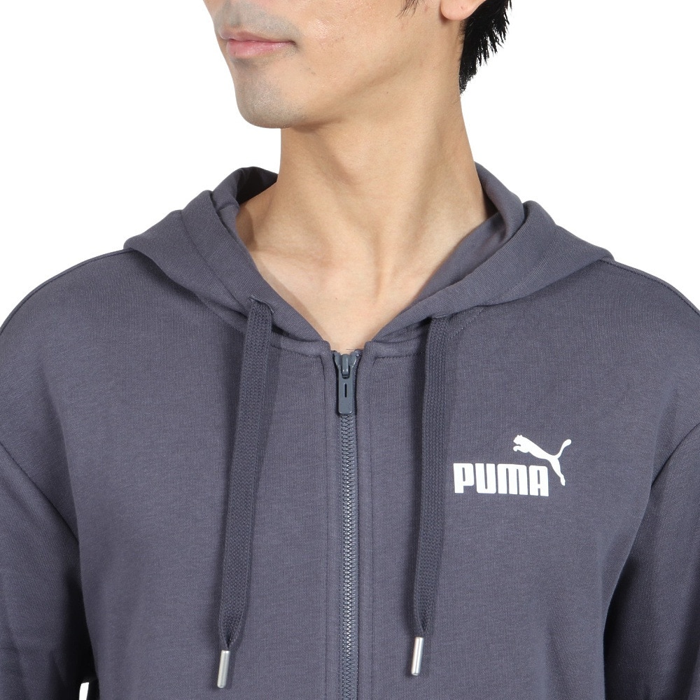 プーマ（PUMA）（メンズ）POWER グラフィック フーディー フルジップ 684218 69 DGRY