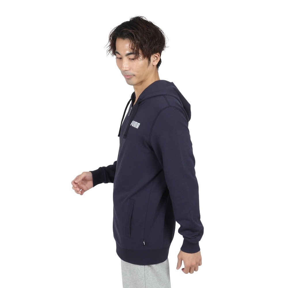 プーマ（PUMA）（メンズ）MODERN ベーシック フィーディー フルジップ 847411 16 NVY