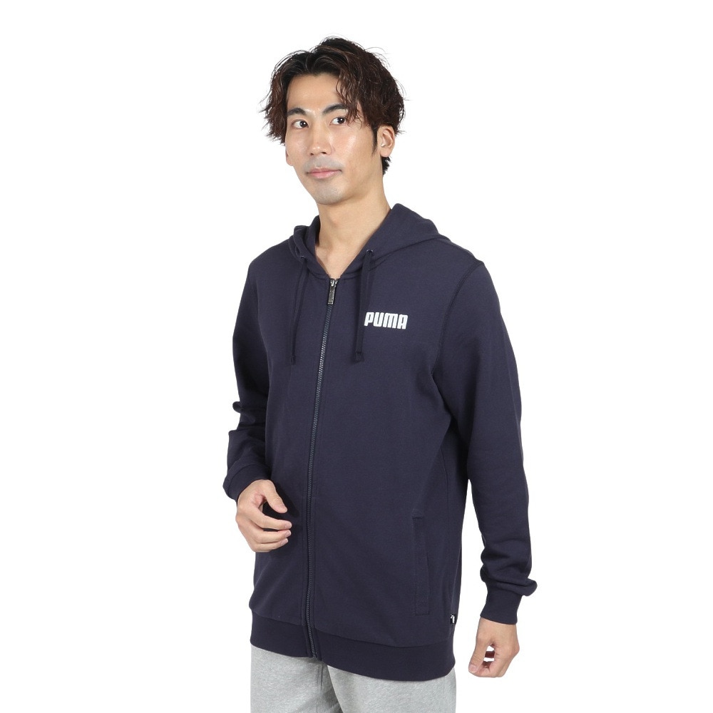 プーマ（PUMA）（メンズ）MODERN ベーシック フィーディー フルジップ 847411 16 NVY