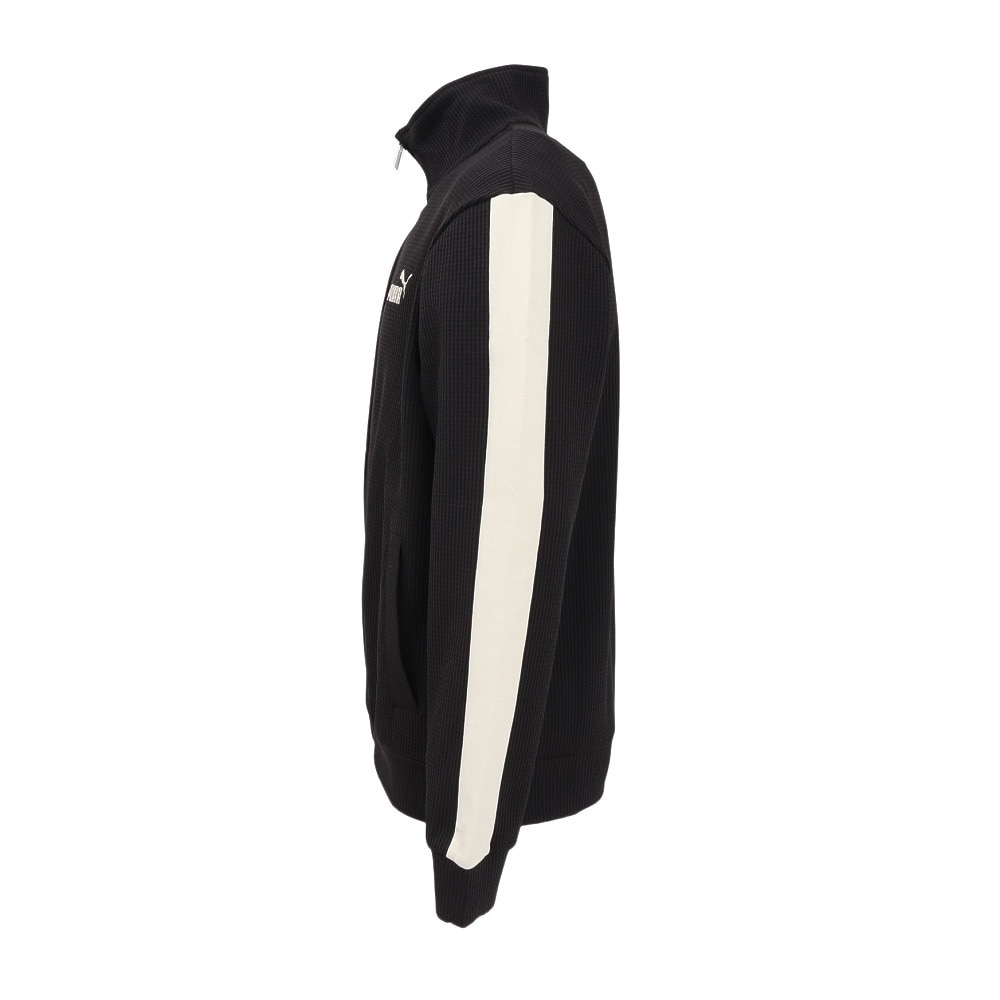 プーマ（PUMA）（メンズ）CORE HERITAGE ワッフル トラックジャケット 686847 01 BLK