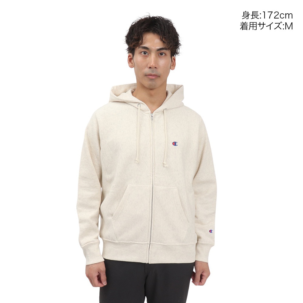 チャンピオン-ヘリテイジ（CHAMPION-HERITAGE）（メンズ）リバースウィーブ ジップフーデットスウェットシャツ C3-Z102 810