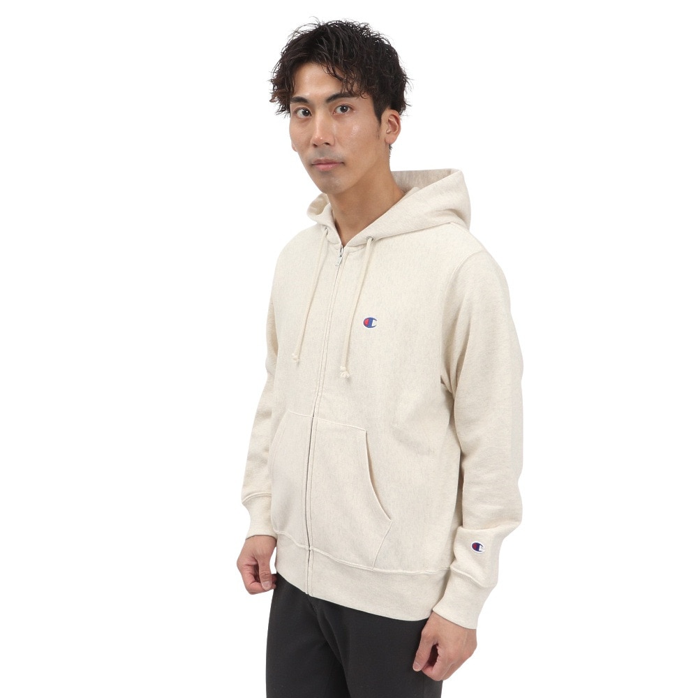 チャンピオン-ヘリテイジ（CHAMPION-HERITAGE）（メンズ）リバースウィーブ ジップフーデットスウェットシャツ C3-Z102 810