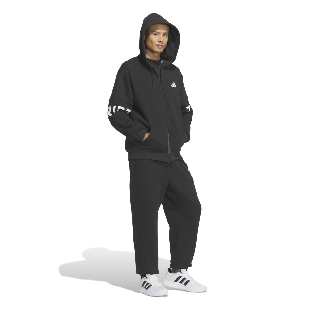 アディダス（adidas）（メンズ）ワーディング パック ルーズフィット フレンチテリー フルジップパーカー KQD36-JM2070