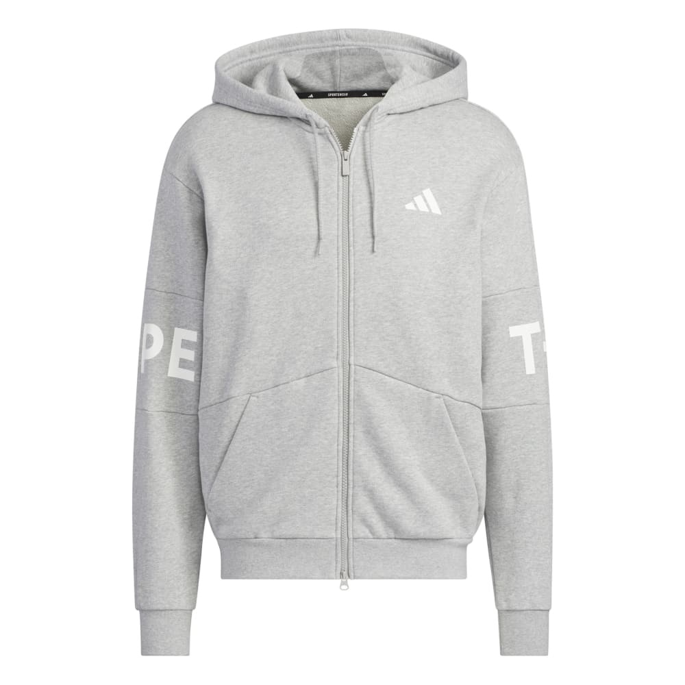 アディダス（adidas）（メンズ）ワーディング パック ルーズフィット フレンチテリー フルジップパーカー KQD36-JM2071
