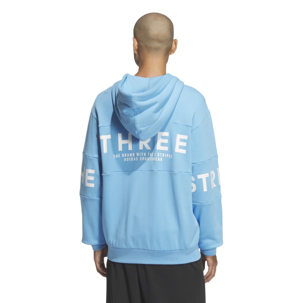 アディダス（adidas）（メンズ）ワーディング パック ルーズフィット フレンチテリー フルジップパーカー KQD36-JM2072