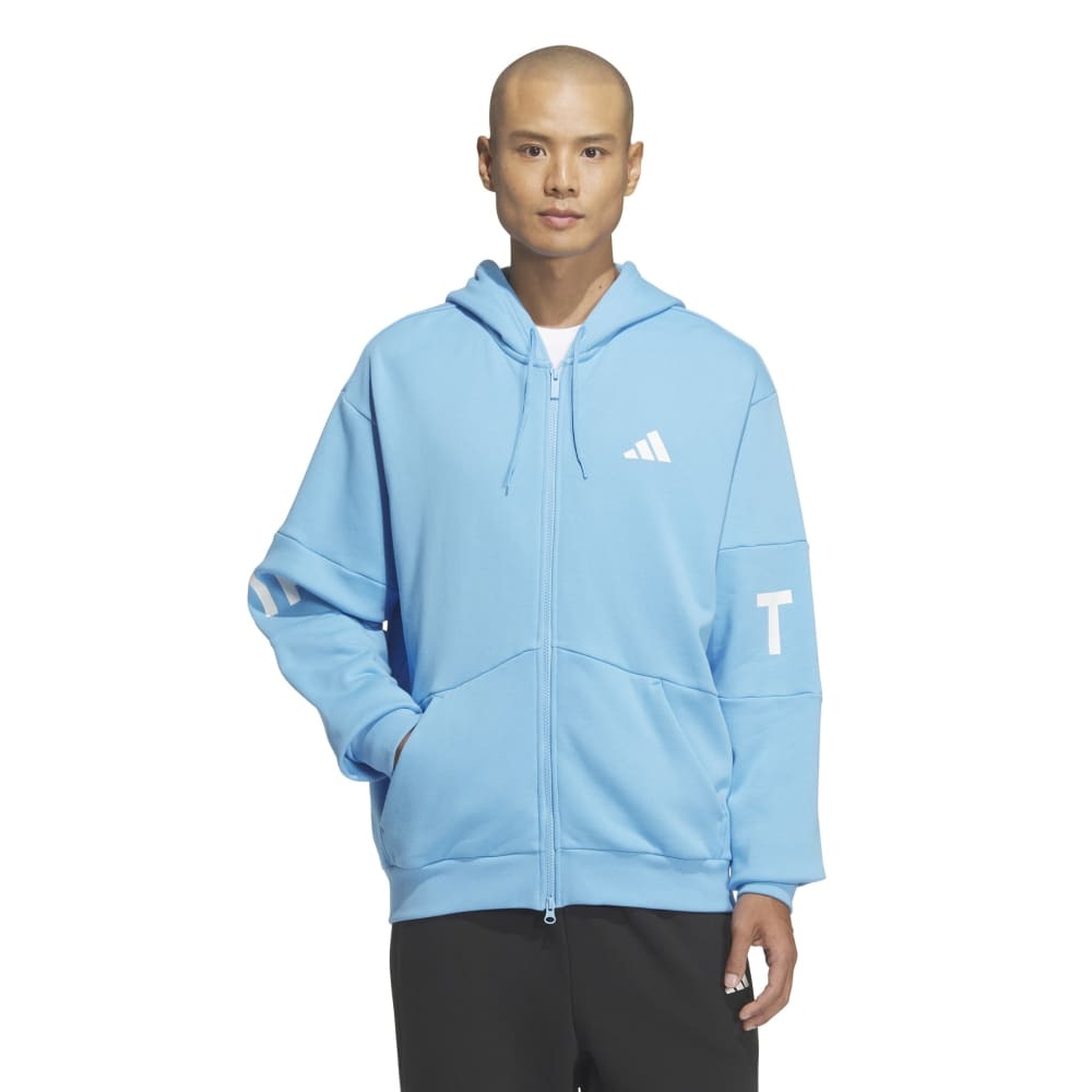 アディダス（adidas）（メンズ）ワーディング パック ルーズフィット フレンチテリー フルジップパーカー KQD36-JM2072