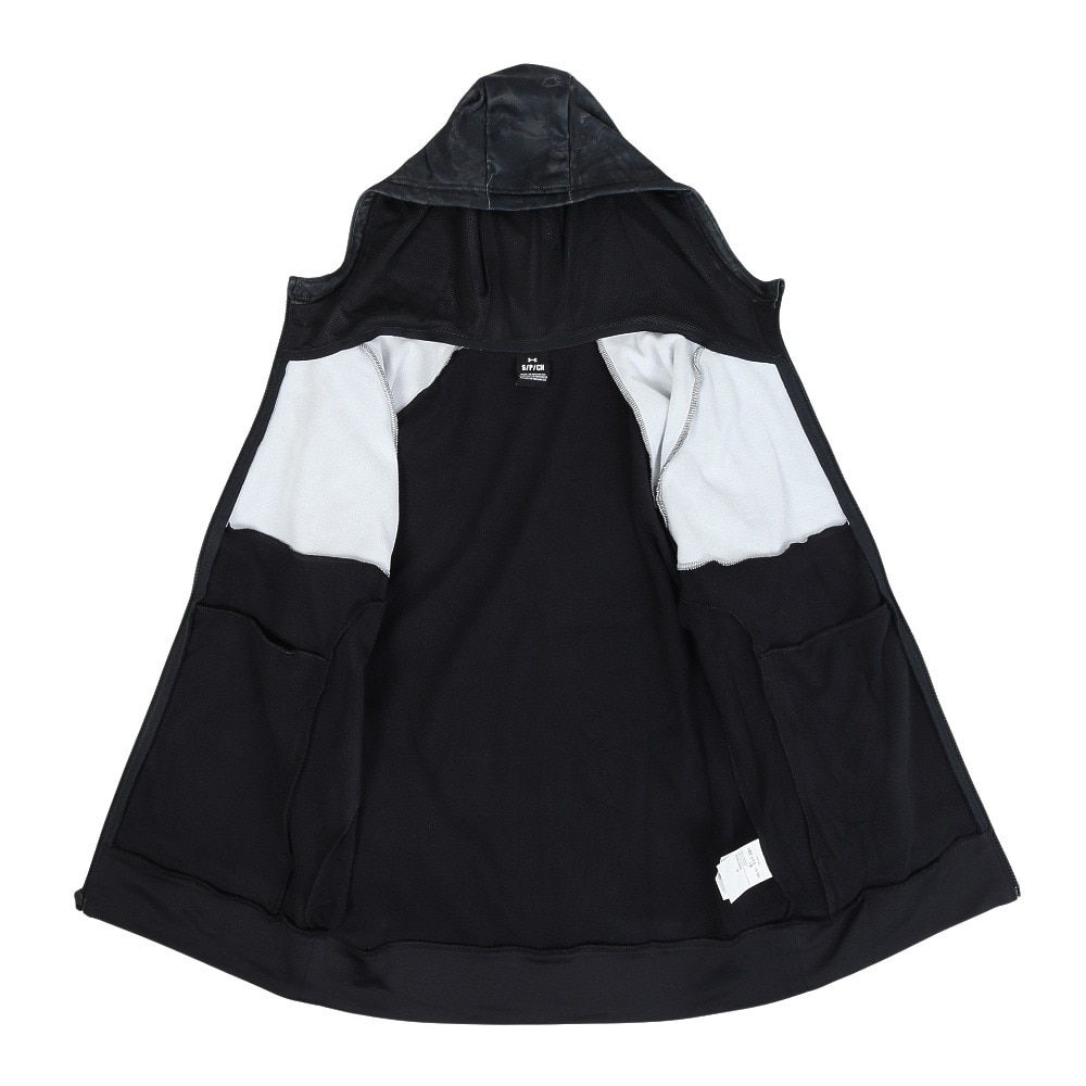 アンダーアーマー（UNDER ARMOUR）（メンズ）アーマーフリース カモ フルジップ フーディ 6007736 001