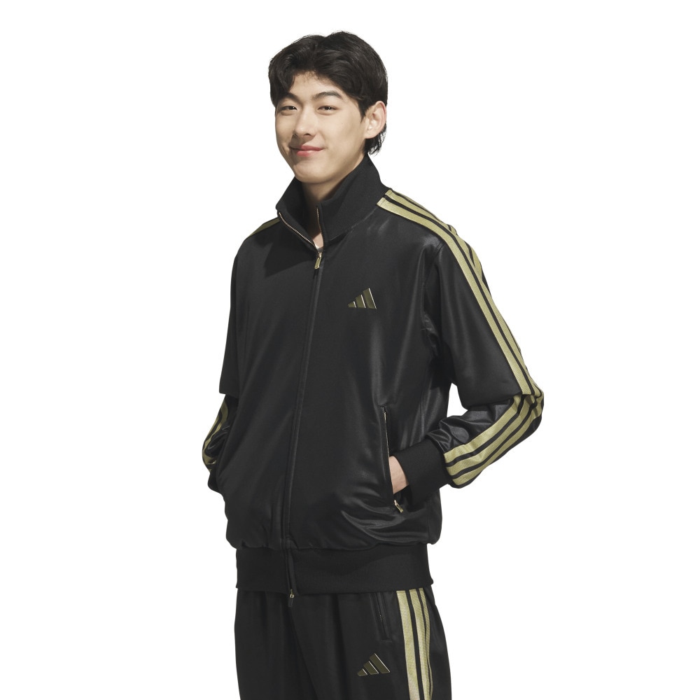 アディダス（adidas）（メンズ）Stadium Goldレギュラーフィット トラックトップ LA421-KA1254