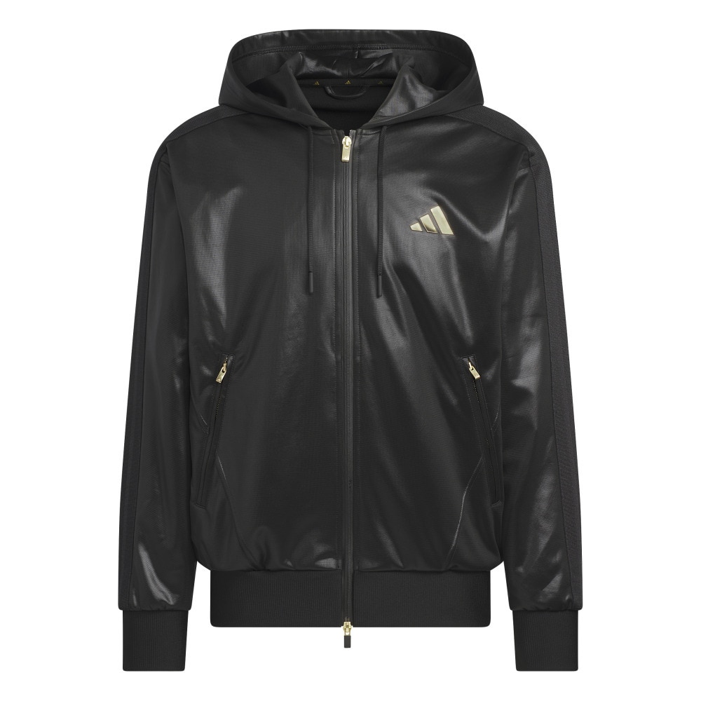 アディダス（adidas）（メンズ）Stadium Gold ルーズフィット フードトラックトップ TV847-JZ8749