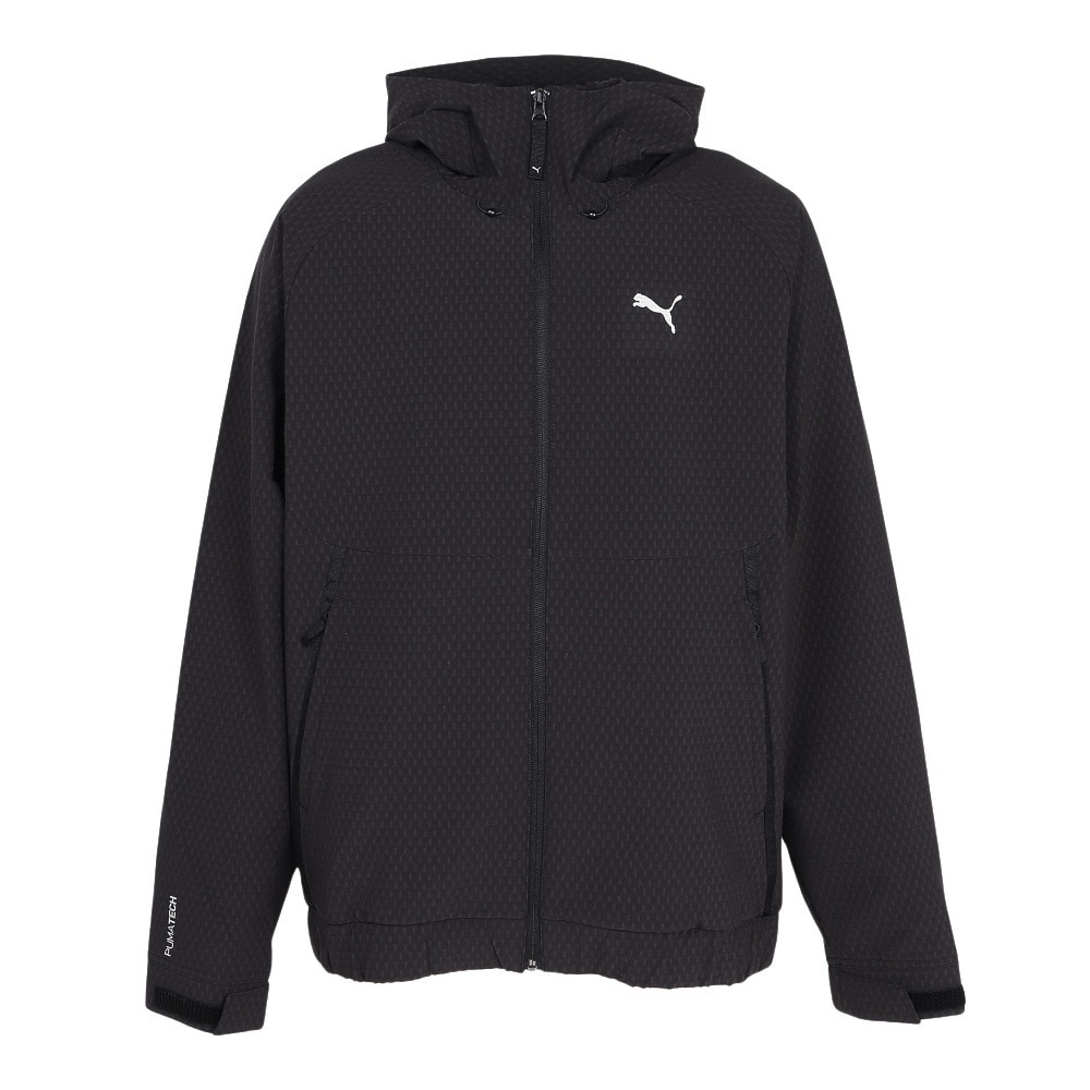 プーマ（PUMA）（メンズ）TECH フルジップジャケット 634299 01 BLK