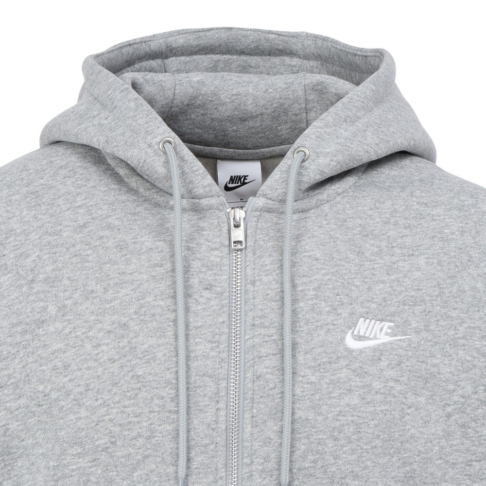 ナイキ（NIKE）（メンズ）クラブ BB フルジップ 長袖 フリース パーカー FN3862-063