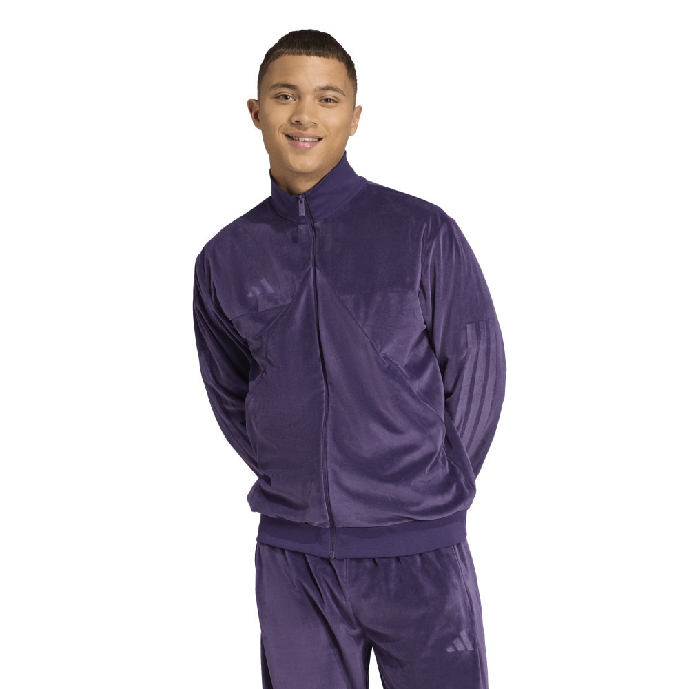 アディダス（adidas）（メンズ）TIRO ベロア トラックトップ ジャケット JXX88-JW0254