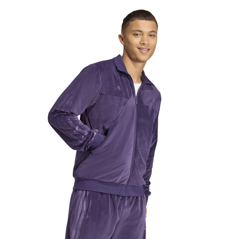 アディダス（adidas）（メンズ）TIRO ベロア トラックトップ ジャケット JXX88-JW0254