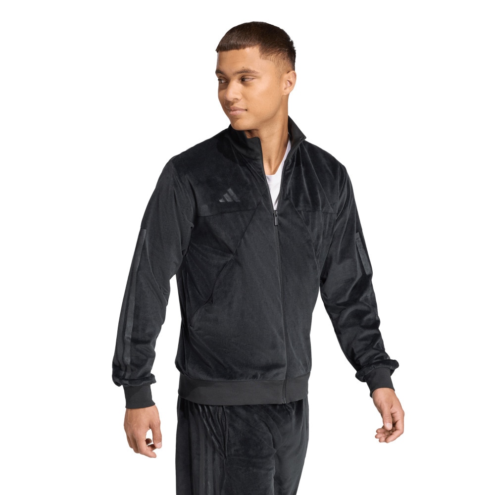 アディダス（adidas）（メンズ）ベロア トラックトップ ジャージ JXX88-JW0256