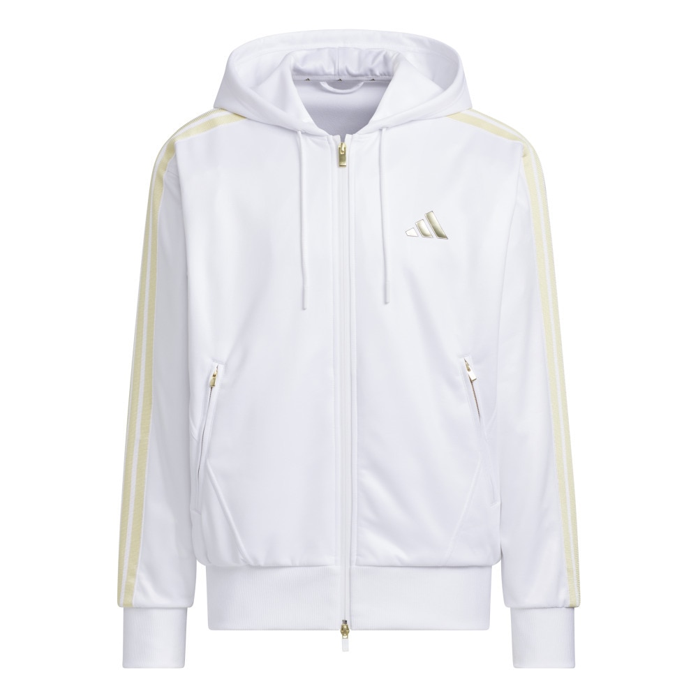 アディダス（adidas）（メンズ）Stadium Gold ルーズフィット フードトラックトップ TV847-JZ8750