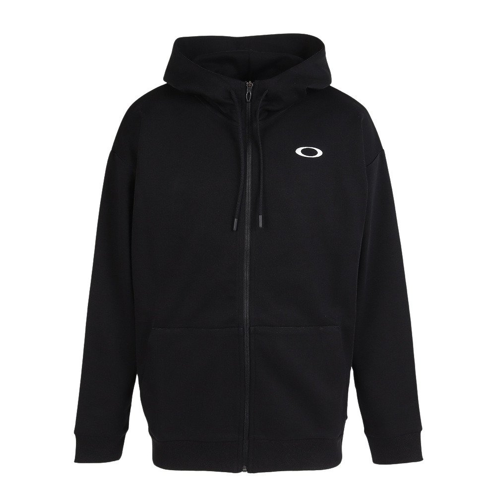 OAKLEY ブラックジャケットパウダーガード・フード付き オークリー(OAKLEY) ジャケット トレーナー メンズパーカー