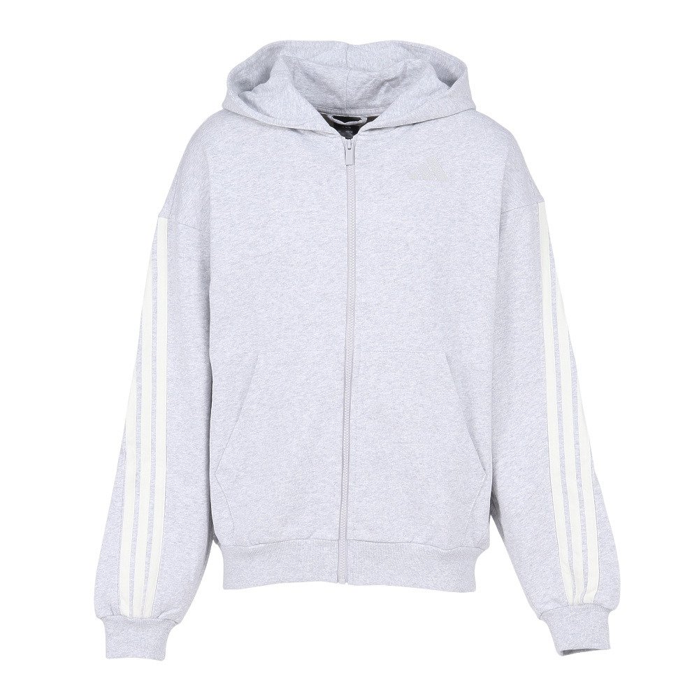 アディダス（adidas）（メンズ）KIT スリーストライプス フルジップ