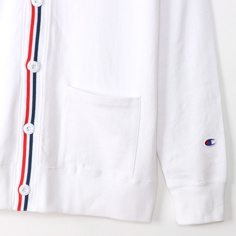 チャンピオン-ヘリテイジ（CHAMPION-HERITAGE）（メンズ）ラインリブカーディガン C3-X004 010