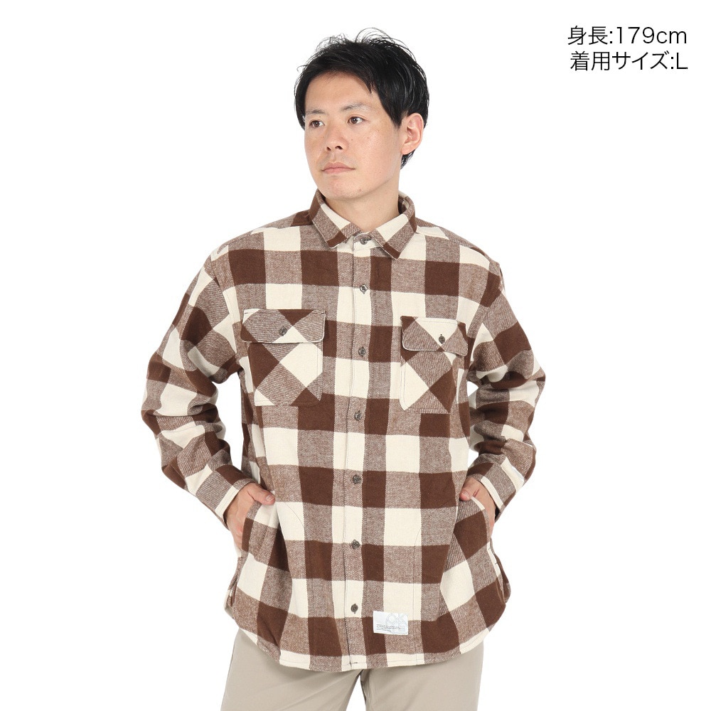 オークリー（OAKLEY）（メンズ）ESSEN ネルシャツ FOA407310-87Y