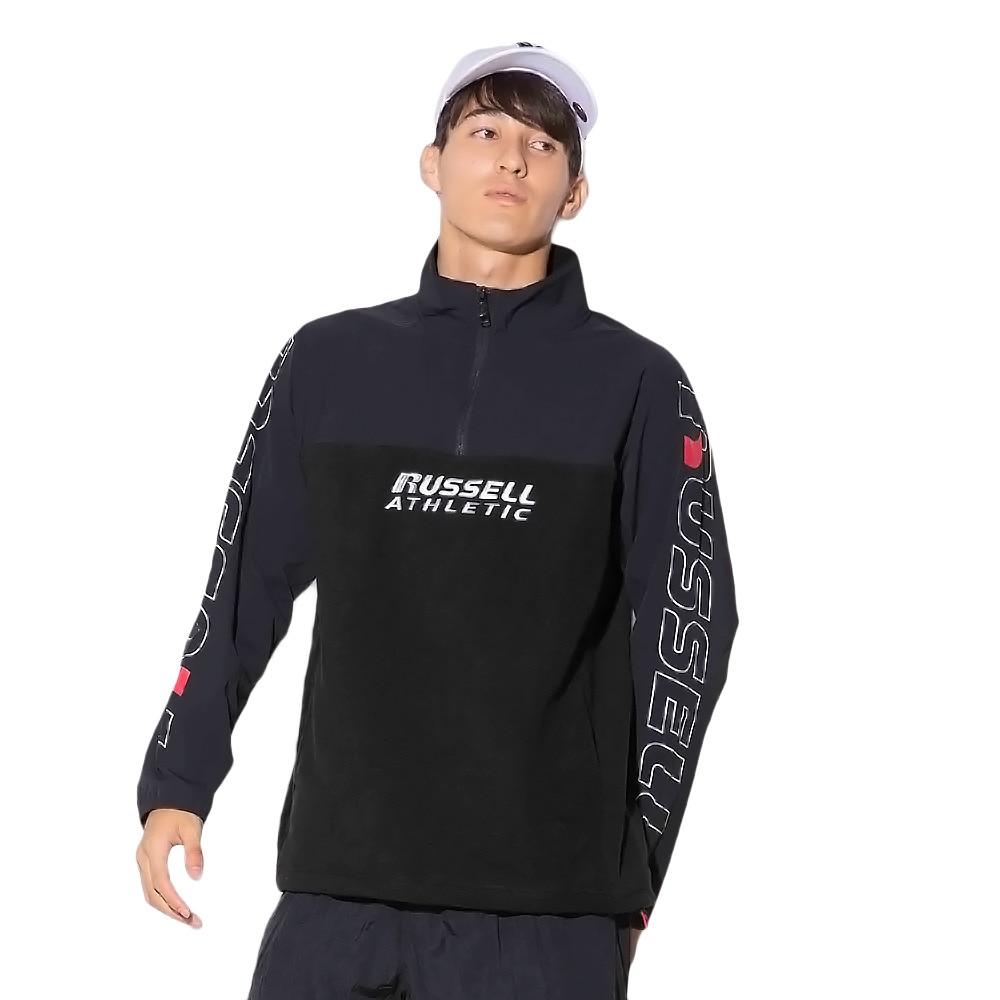 フリースジャケット RBM19F0015 BLK