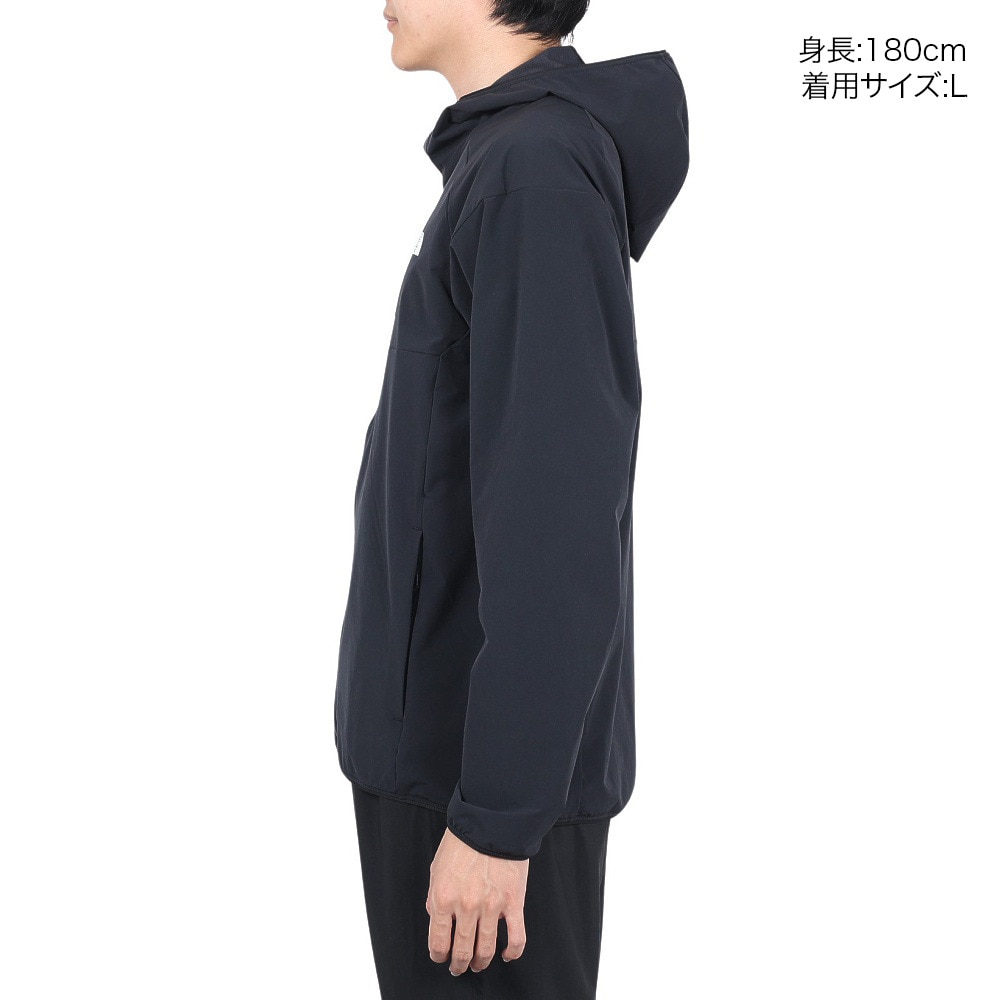 ノースフェイス（THE NORTH FACE）（メンズ）エイペックスフレックスフーディ NP72381 K ブラック