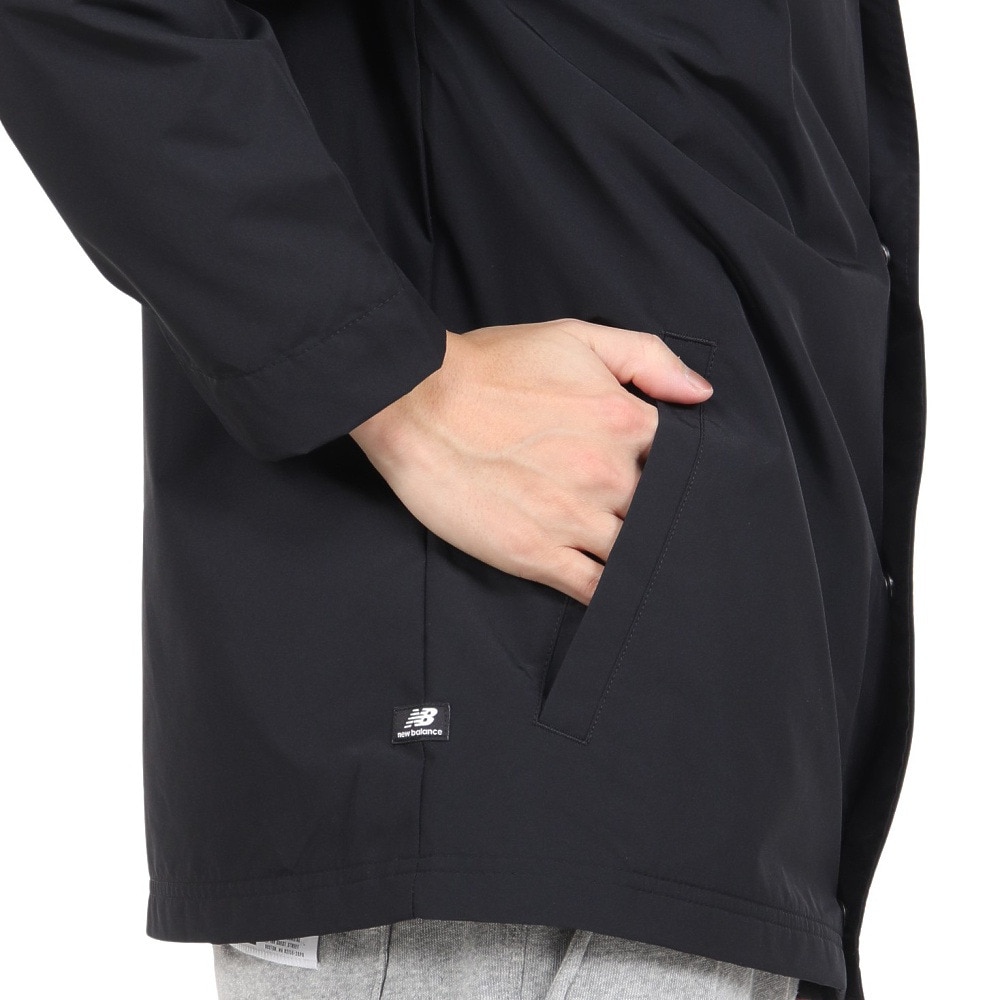 ニューバランス（new balance）（メンズ）ジャケット メンズ Essentials コーチジャケット MJ33515BK