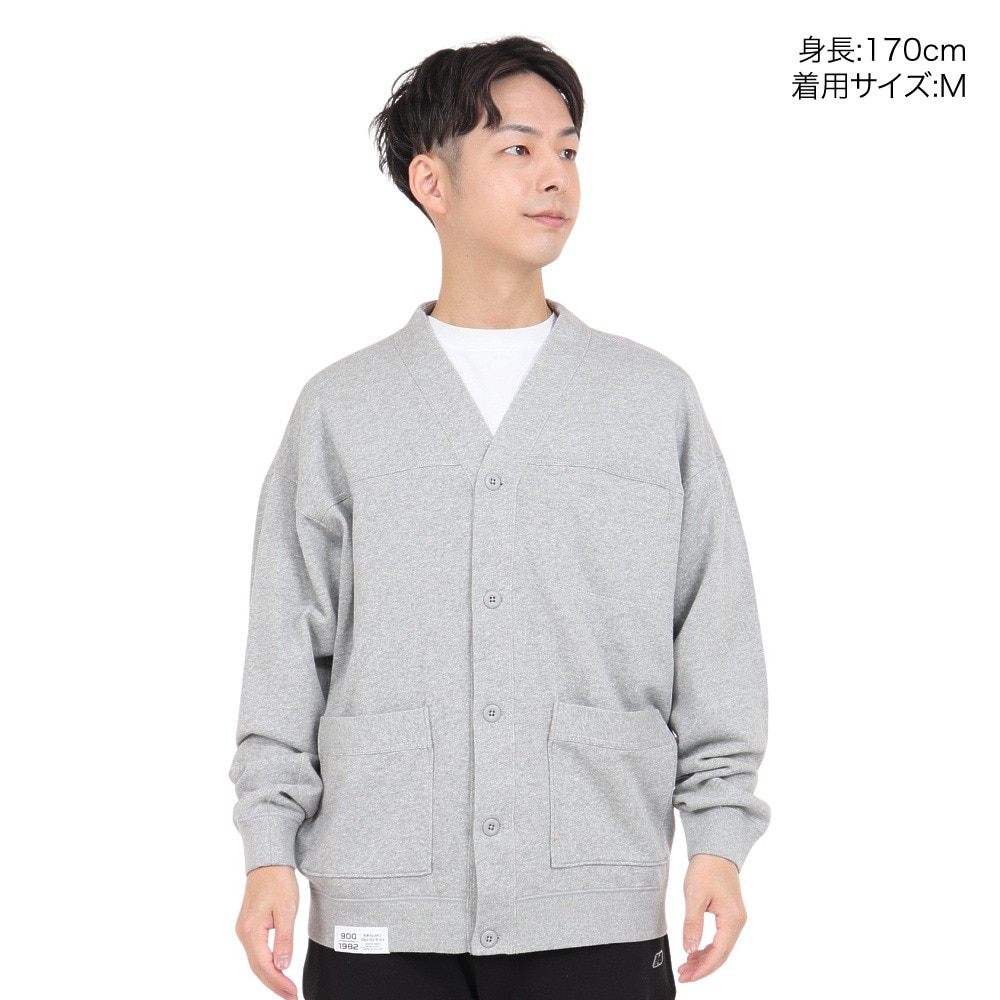 ニューバランス（new balance）（メンズ）900 フレンチテリーカーディガン AMJ35103AG