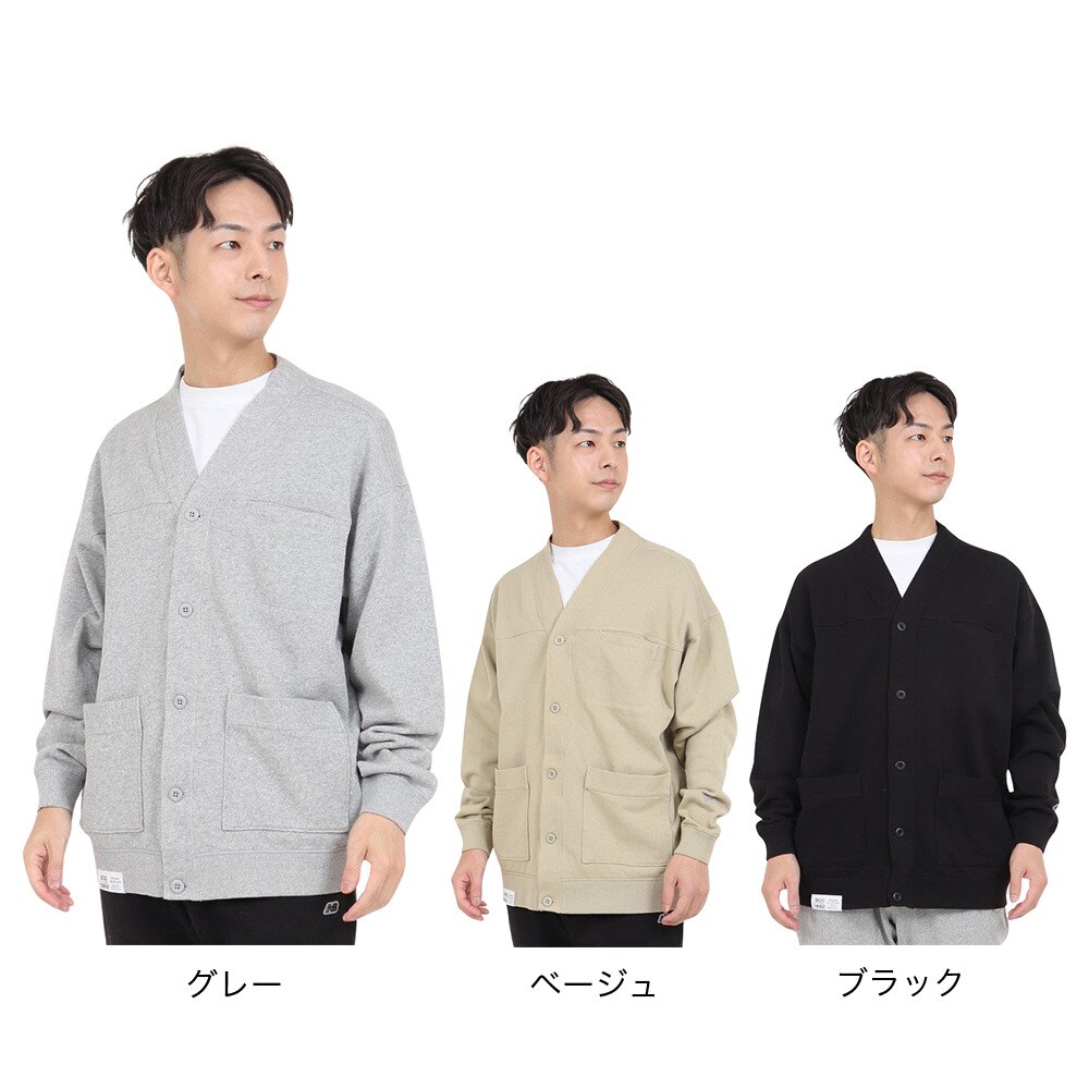 ニューバランス（new balance）（メンズ）900 フレンチテリーカーディガン AMJ35103FUG